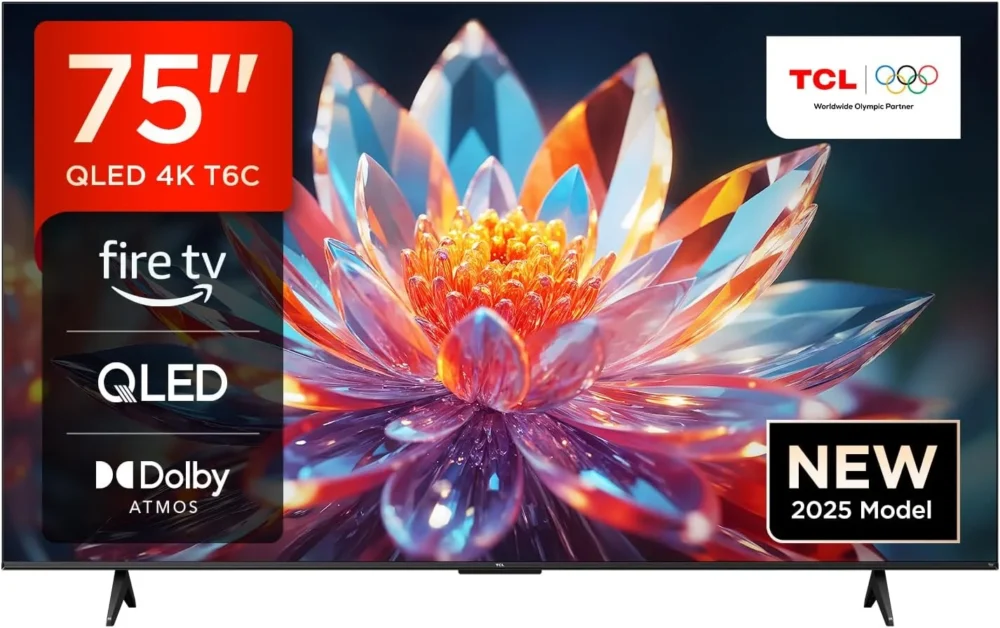TCL 75T6C 75 inch QLED Google TV