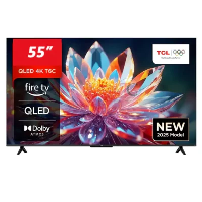 TCL 55″ 55T6C QLED Smart TV (2025 Model)