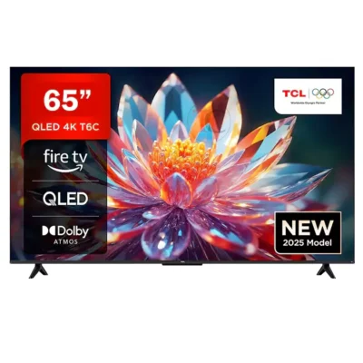 TCL 65″ 65T6C QLED Smart TV (New Model 2025)